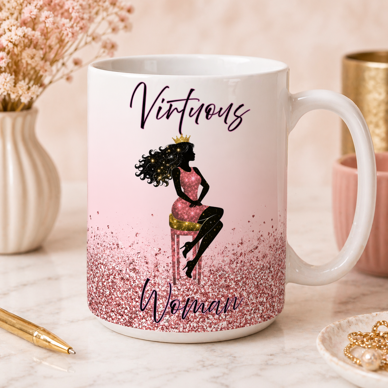 Virtuous Queen Ceramic Mug
