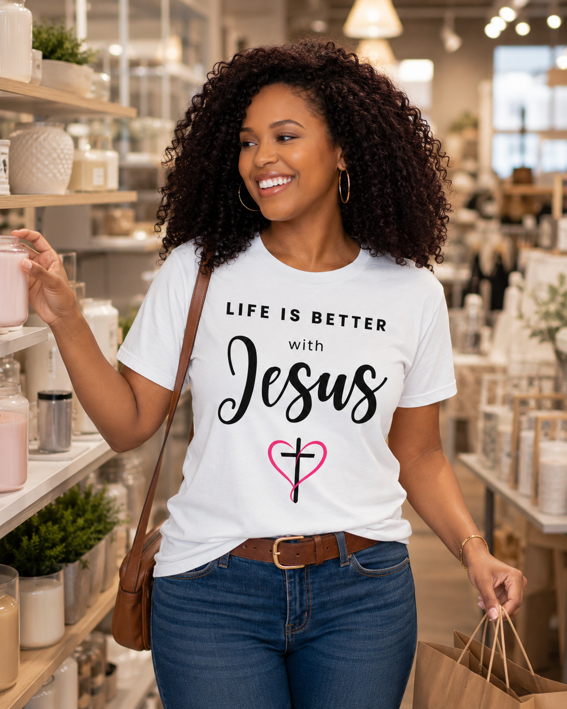 Life is Better with Jesus Tee