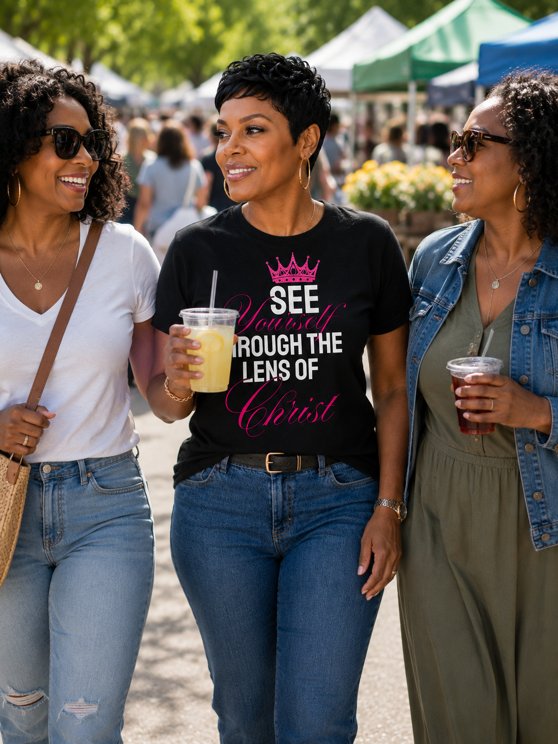 Pink Crown See Yourself Tee