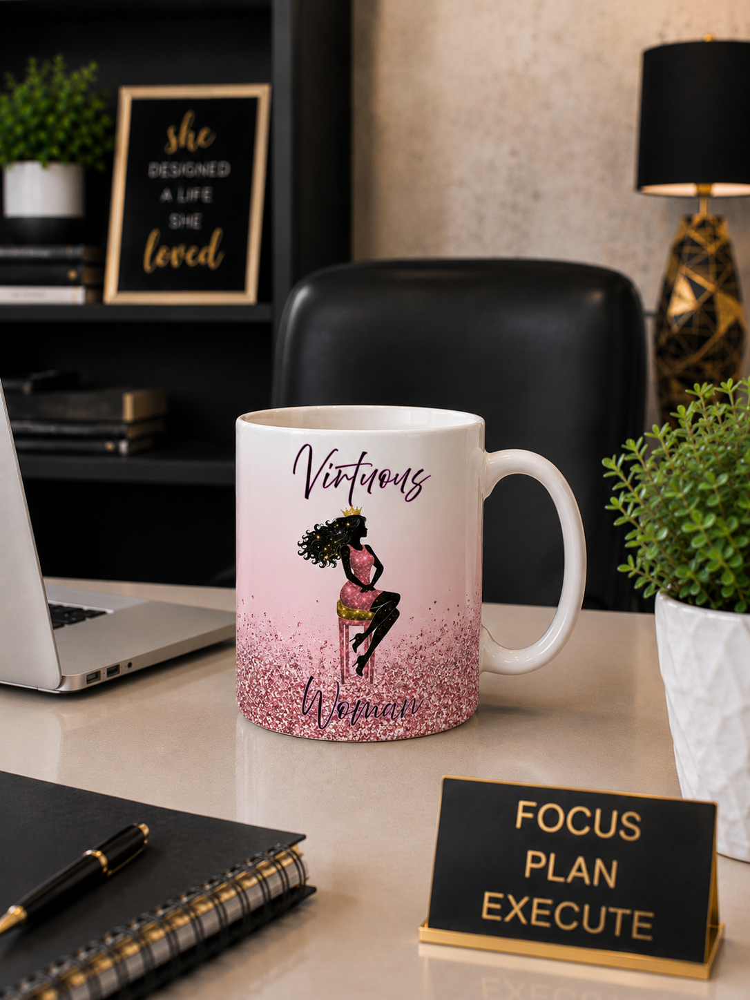 Virtuous Queen Ceramic Mug