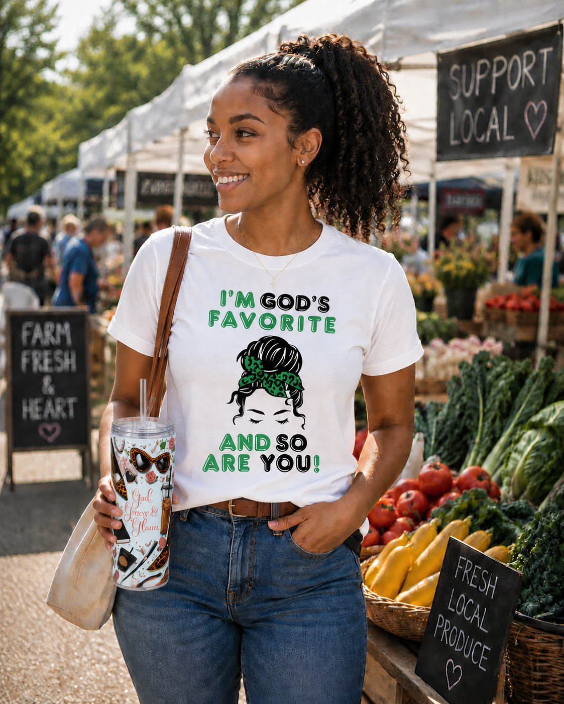 God, Grace & Glam Tumbler